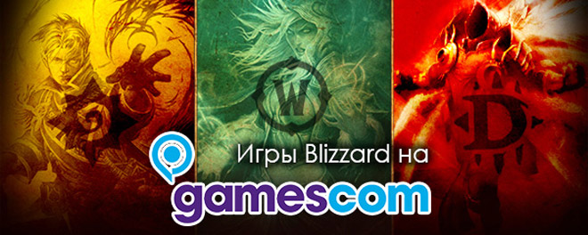 Blizzard, gamescom 2013, diablo, wow, hearthstone