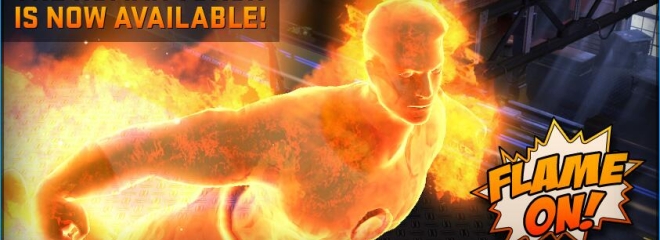 В игру добавлен Человек-Факел!
